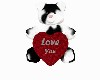 I love you - Moo cow toy