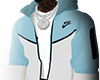 baby blue track top