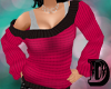 D Pink Winter Sweater