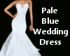 Pale Blue Wedding Dress