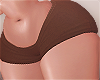 B. TIGHT BROWN SHORTS