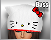 !M Rave Kitty Hat Red
