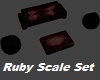 Ruby Scale Set