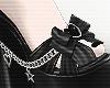 ★Dark coquette heels