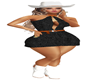 Black Denim Cowgirl
