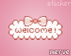 M) welcome ♥