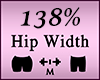 Hip Butt Scaler 138%