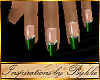 I~Nails*French Emerald