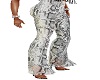 [A] Snake Skin Pants