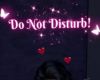 {A} Do Not Disturb Neon