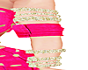 GOLD MIAMI PINK BANDS