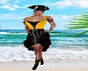Pirate Dress Yellow