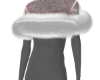 Snowflake Fur Mesh Top