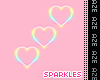 Colourful Hearts Sparkle
