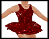 RED SEQUIN BALLET DRESS