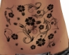 Flower Stomach Tattoo