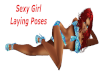 D*Sexy Girl Laying Poses