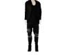 [Mae] Casual Fit Blk-Hrt