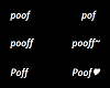 Act poof Heart Black