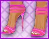 cute pink summer heels