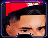 Red Cap + Hair