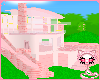 Pink modern home