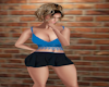 blue cami with mini