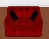 Red and Black Chair