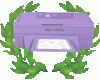 C| Lavender Printer ANI