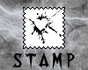 Ink Heart Splatter Stamp