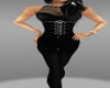 Hot Black Corset Bodysui