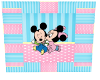 Mickey & Minnie Rug