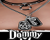 Daddy's Tag Necklace M