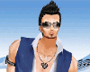 *M Blue-White IvoR ShirT