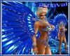 carnaval epaules blue