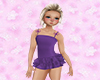 Kids Purple Swimsuit