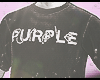 PurpleB. Black Tee