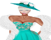 Tinas Teal Hat