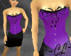 Cabaret Dress Purple