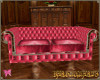 Sofa chesterfield pink