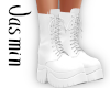 J. Sneaker Boots White