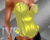 JVD Spiked Yellow Top