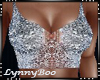 *Everly Blush Silver Top