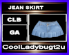 JEAN SKIRT