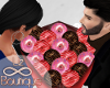 Valentines Donuts Pose