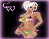 RAVE Rainbow Bikini