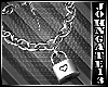 Lock Chained Necklace F