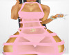 RLL Pink Sheer Dress