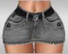 Grey Denim Skirt RXL