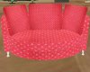 Soft Pink Love Seat